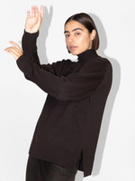 Load image into Gallery viewer, V Neck Brown | Rhea.