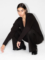 Load image into Gallery viewer, V Neck Brown | Rhea.