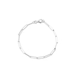 Load image into Gallery viewer, Silver Bracelet Long Link