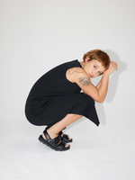 Load image into Gallery viewer, Black Dress | Rhea.