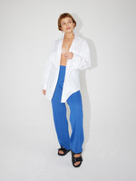 Load image into Gallery viewer, Rib Pants Blue | Rhea.