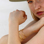 Load image into Gallery viewer, Gold Plated Bracelet Long Link