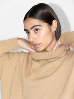 Load image into Gallery viewer, Heavy Roll Neck Camel | Rhea.
