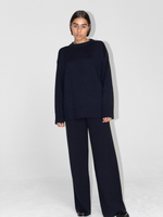 Load image into Gallery viewer, Navy Pants | Rhea.
