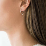 Load image into Gallery viewer, Riverstones Earings Jordaan Hoops Silver
