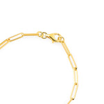 Load image into Gallery viewer, Gold Plated Bracelet Long Link
