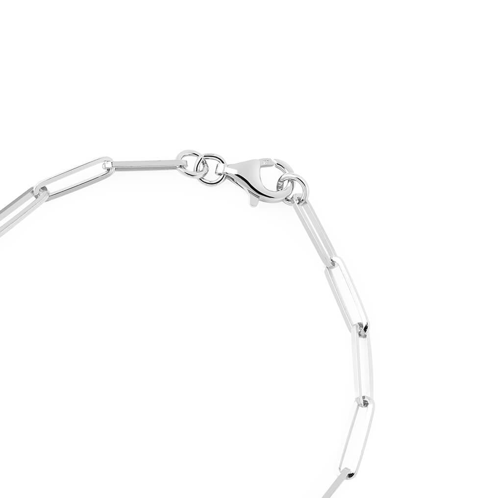 Silver Bracelet Long Link