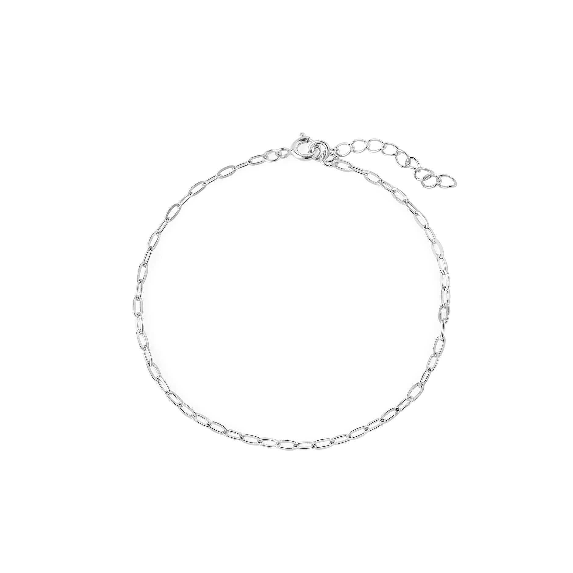 Silver Bracelet Short Link