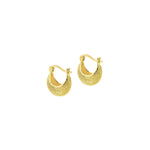 Load image into Gallery viewer, Gold Plated Indian Jaipur Hoop Earrings
