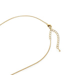 Load image into Gallery viewer, Gold Plated Necklace with Double Circle
