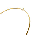 Load image into Gallery viewer, Gold Plated Necklace Flat Link
