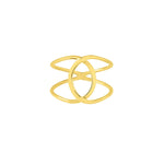 Afbeelding in Gallery-weergave laden, Gold Plated Teardrop Ring
