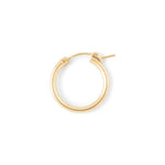 Load image into Gallery viewer, Bold hoop // gold filled //ONE PIECE

