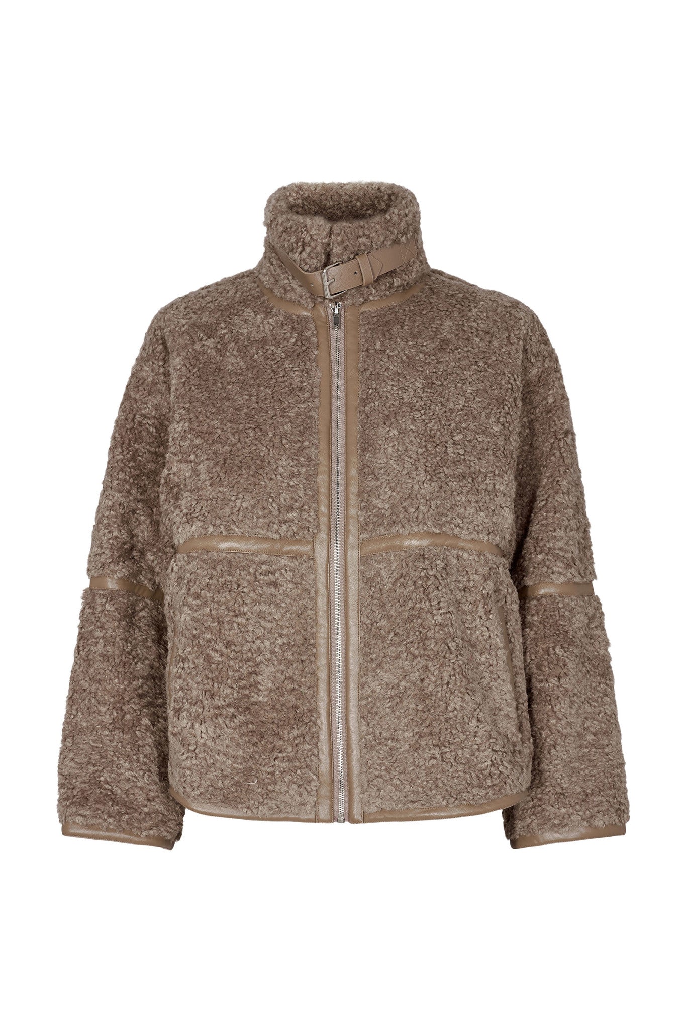 Co&#8217;Couture Abel Fur Jacket &#8211; Walnut
