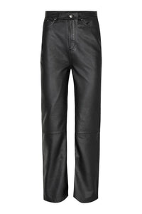 Co&#8217;Couture Vika Leather Jeans &#8211; Black