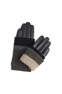Markberg Helly Glove &#8211; Black w/ Black + Grey + Olive