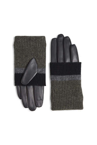 Markberg Helly Glove &#8211; Black w/ Black + Grey + Olive
