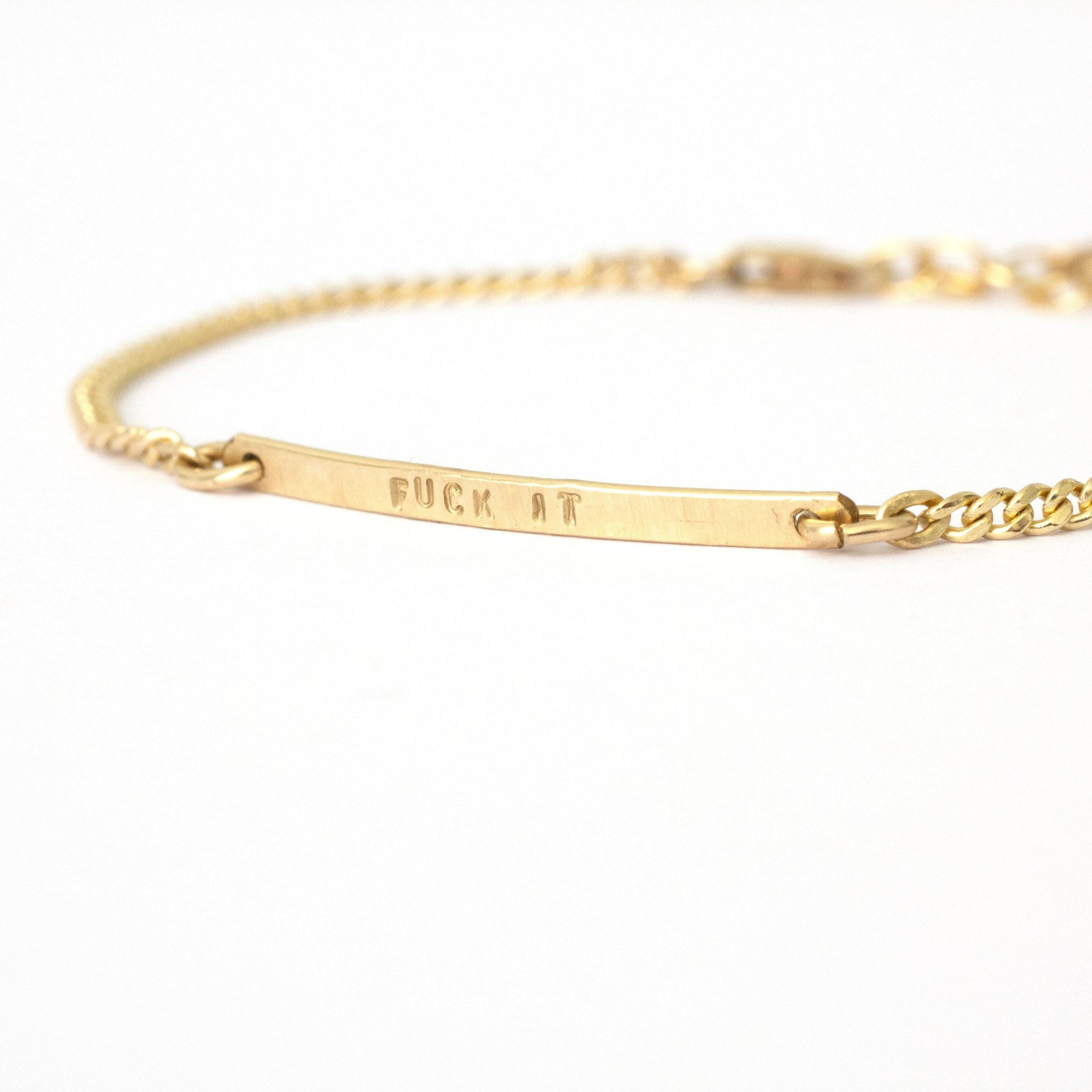 Name-It chain bracelet