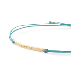 Name-It string bracelet