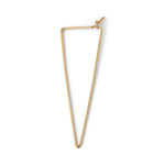 Load image into Gallery viewer, Triangle Wire hoop //ONE PIECE
