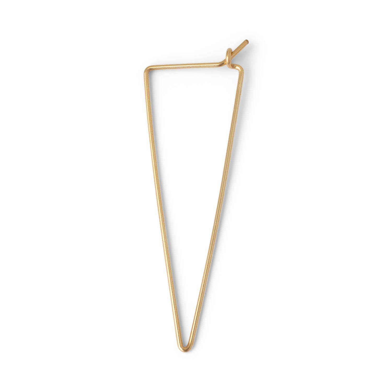 Triangle Wire hoop //ONE PIECE