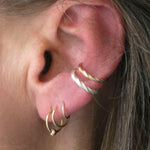 Afbeelding in Gallery-weergave laden, Twisted Earcuff //ONE PIECE
